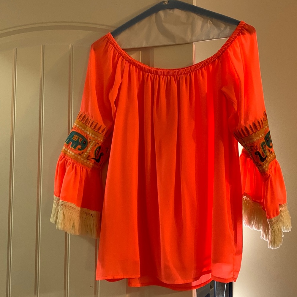 Vava by joy Han off the shoulder top size small